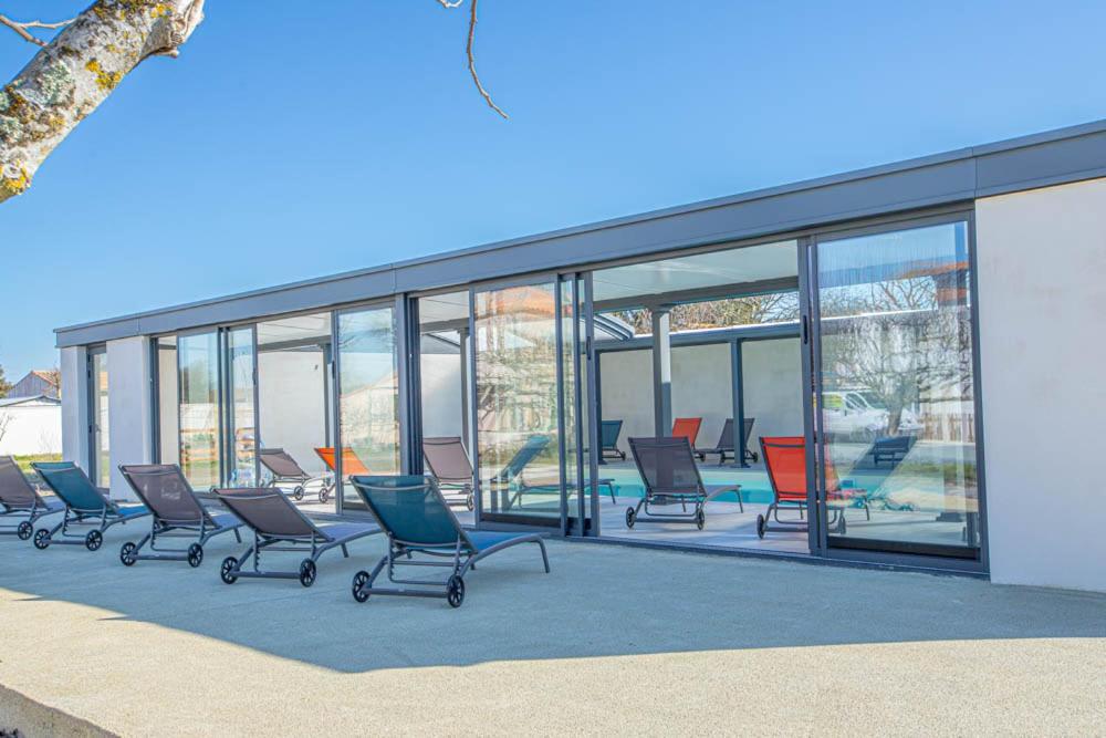 Le Matelot Maison Avec Piscine/Parking/Wifi/Plages 5Kms Les Mathes Luaran gambar
